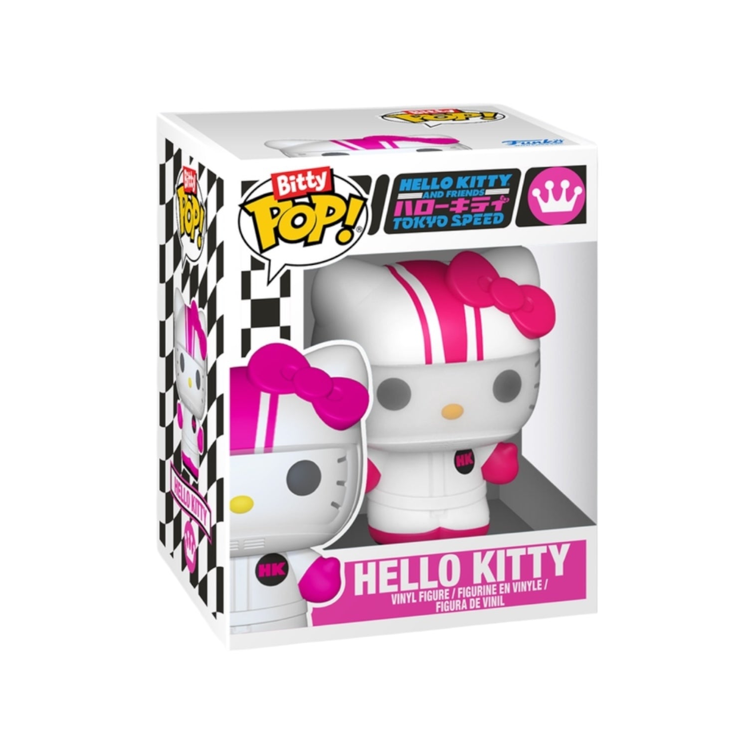 Hello Kitty in Racecar Funko Bitty Pop Ride - Sanrio - PREORDER