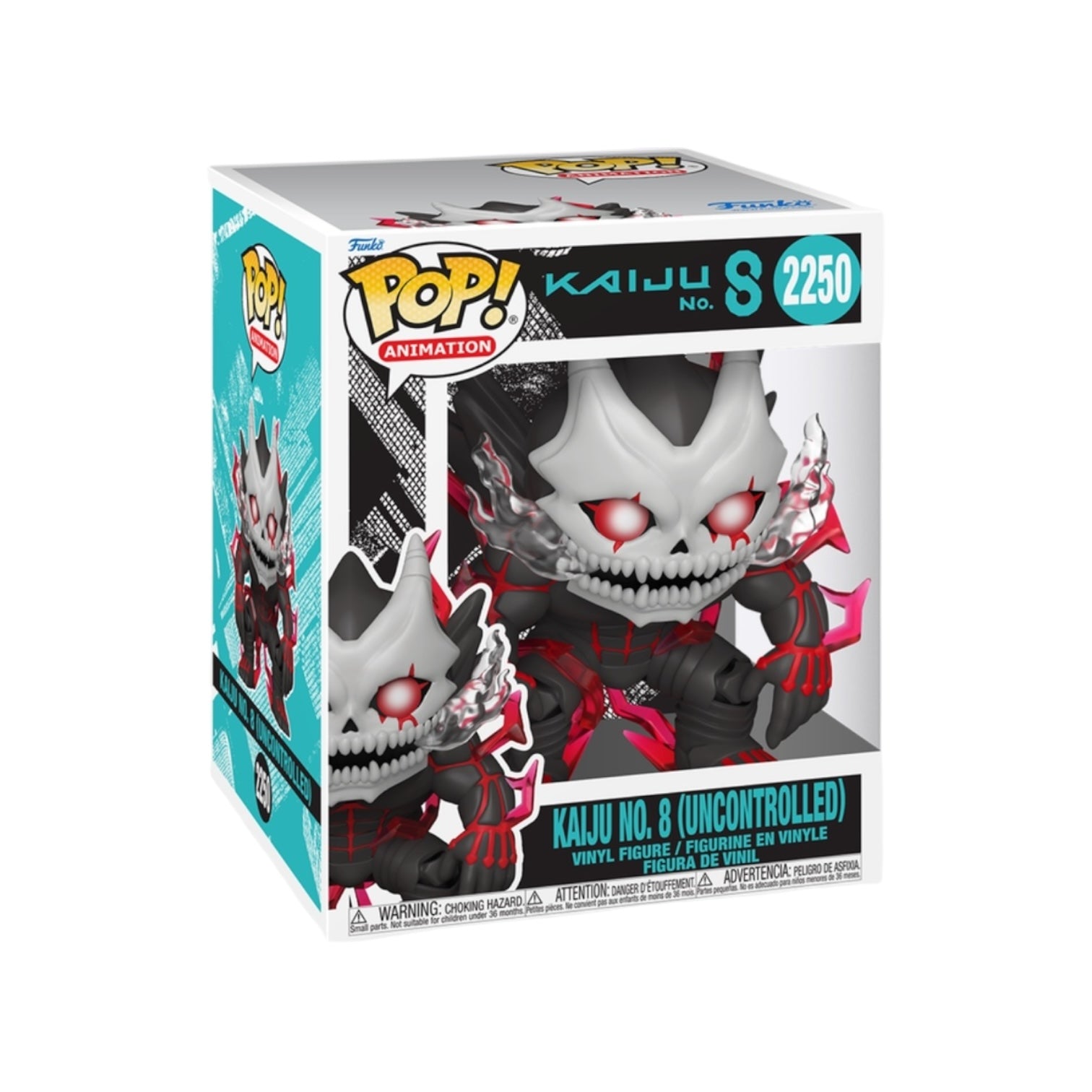 Kaiju No.8 (Uncontrolled) #2250 Funko Pop! Super - Kaiju No.8 - PREORDER