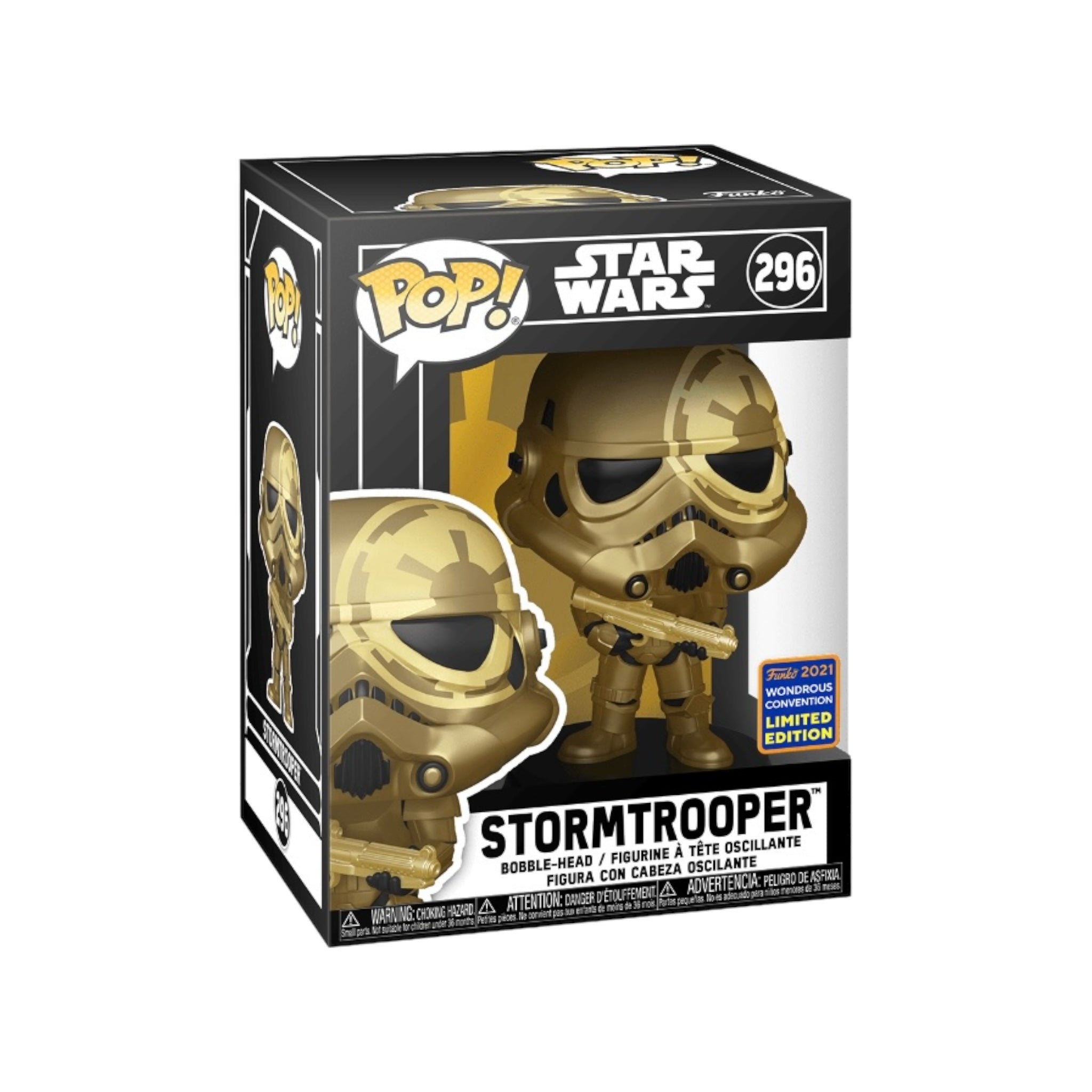 Stormtrooper #296 Funko Pop! - Star Wars - WonderCon 2021 Shared Exclusive