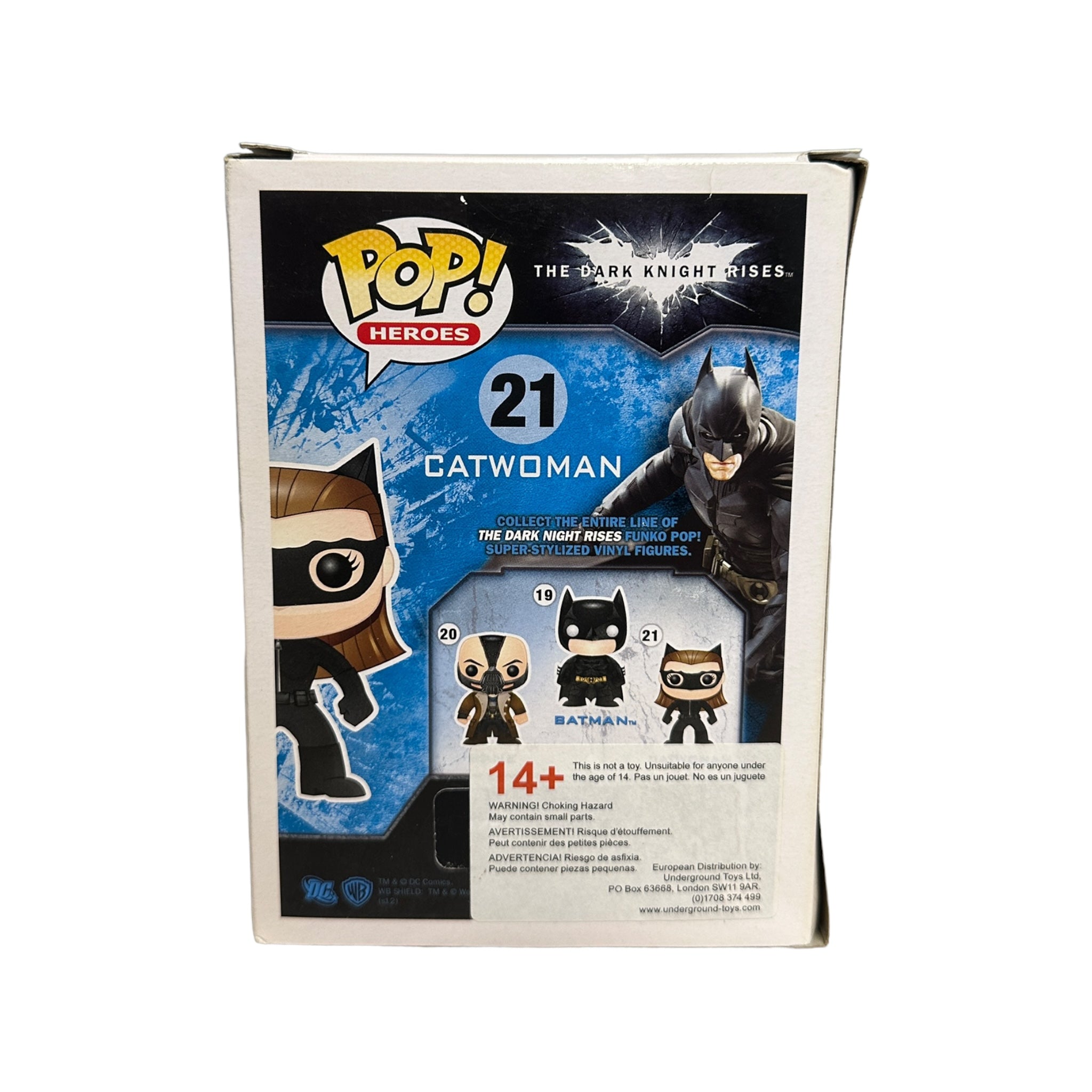 Catwoman #21 Funko Pop! - The Dark Knight Rises - 2015 Pop! - Condition 5.5/10