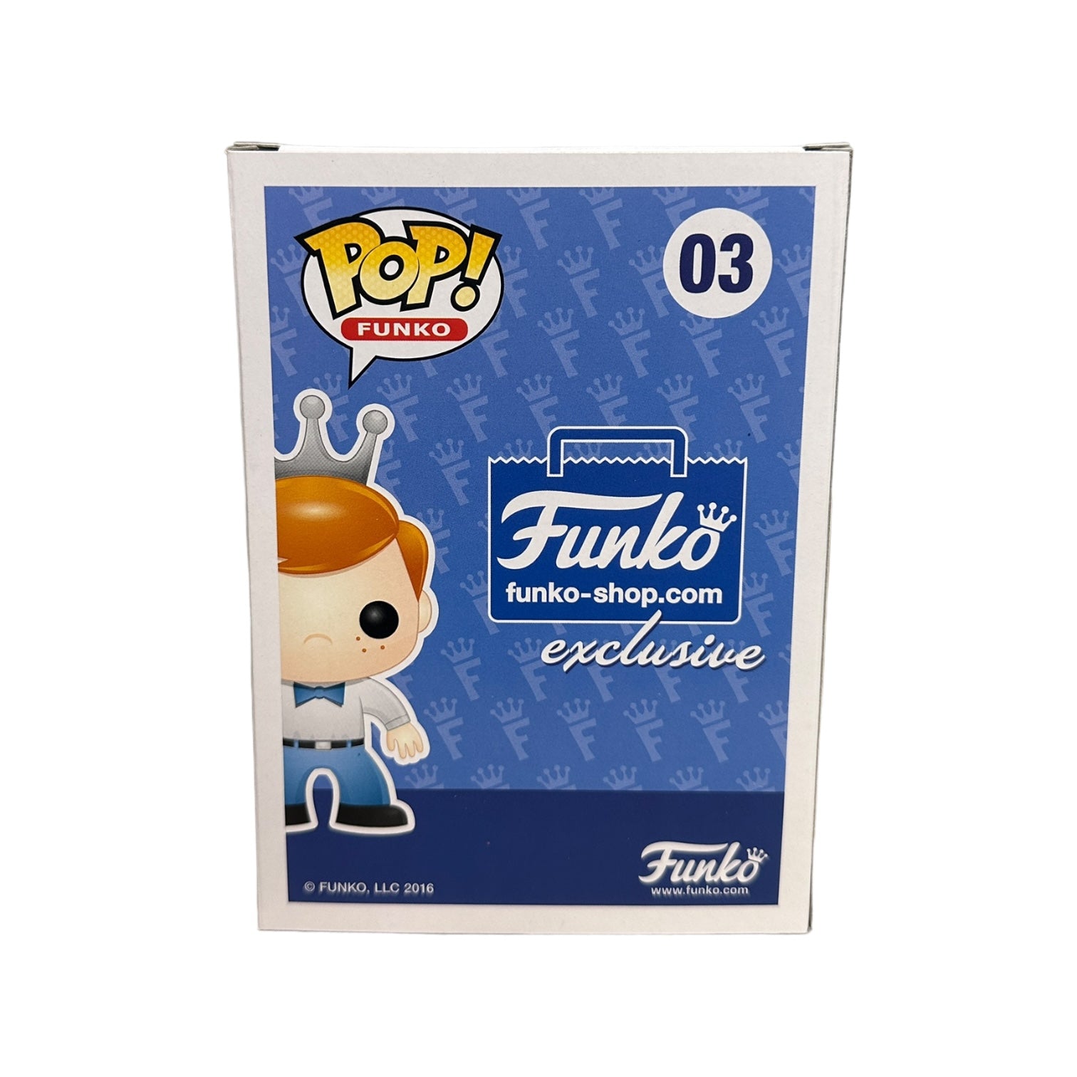 Freddy Funko #03 (Hipster) Funko Pop! - Funko Shop Exclusive - Condition 8.5/10