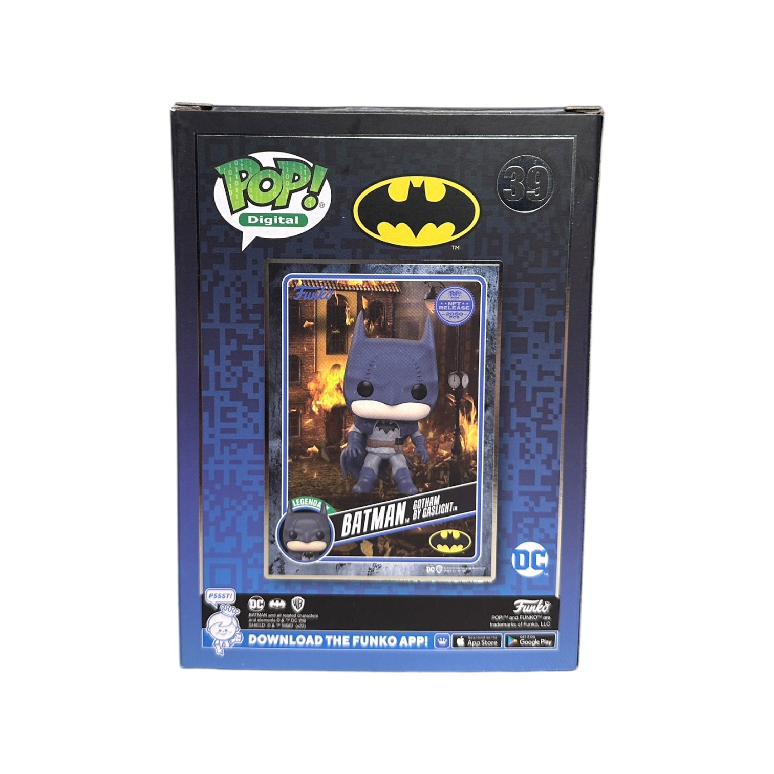 Batman Gotham by Gaslight #39 Funko Pop! - Batman - NFT Release Exclusive LE2050 Pcs - Condition 8.75/10