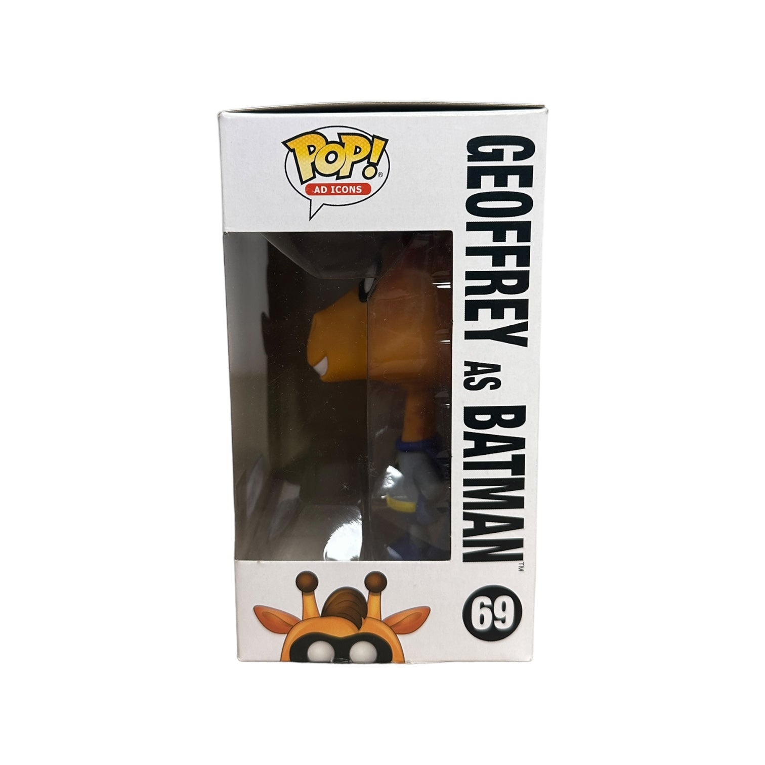 Geoffrey as Batman #69 Funko Pop! - ToysRus Canada x DC - ToysRus Exclusive - Condition 6.5/10