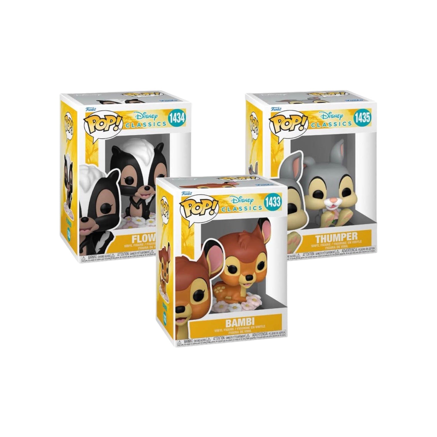 Special Offer - Bambi Bundle - Buy All 3 Bambi Funko Pops for £29.99