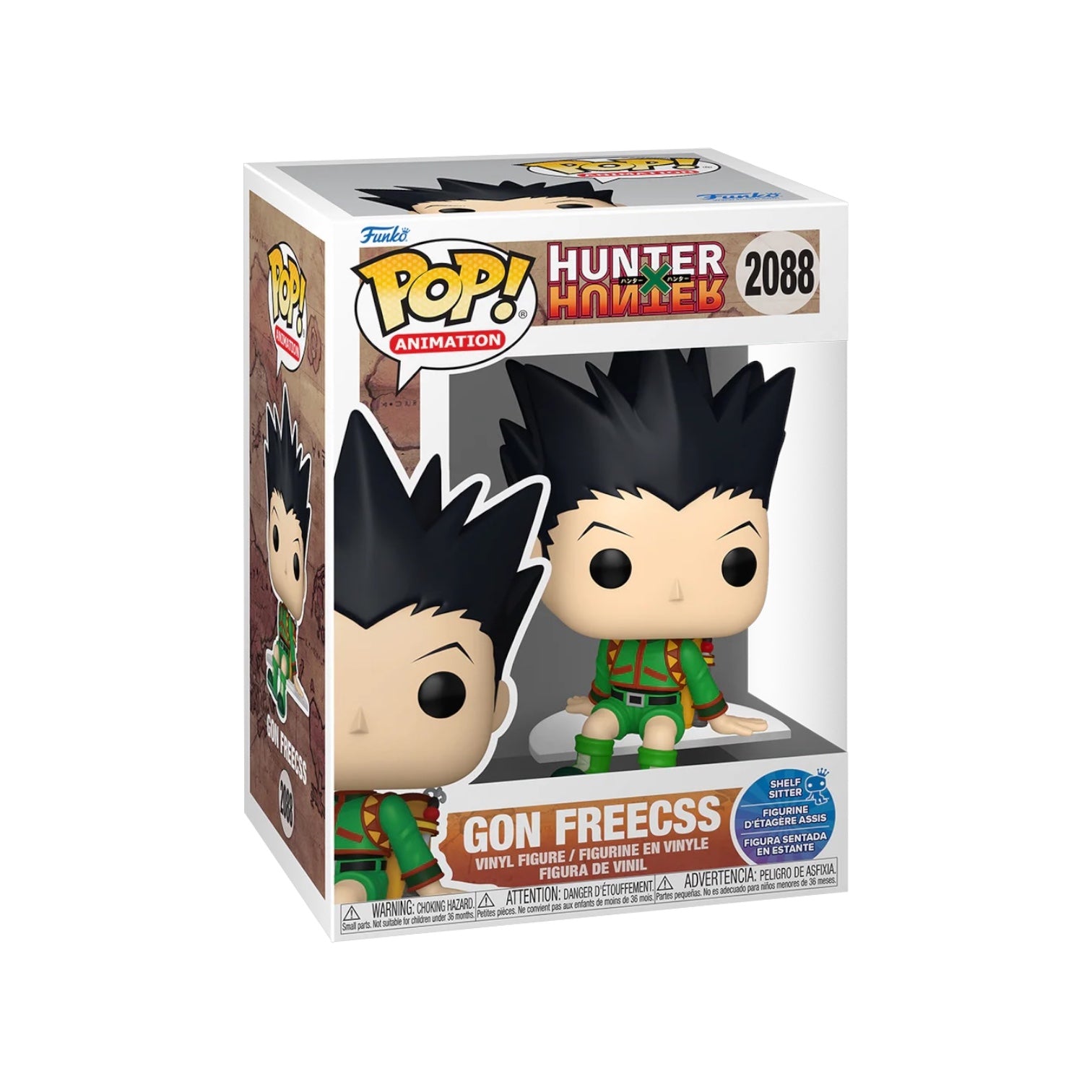 Gon Freecss #2088 (Shelf Sitter) Funko Pop! - Hunter X Hunter- PREORDER