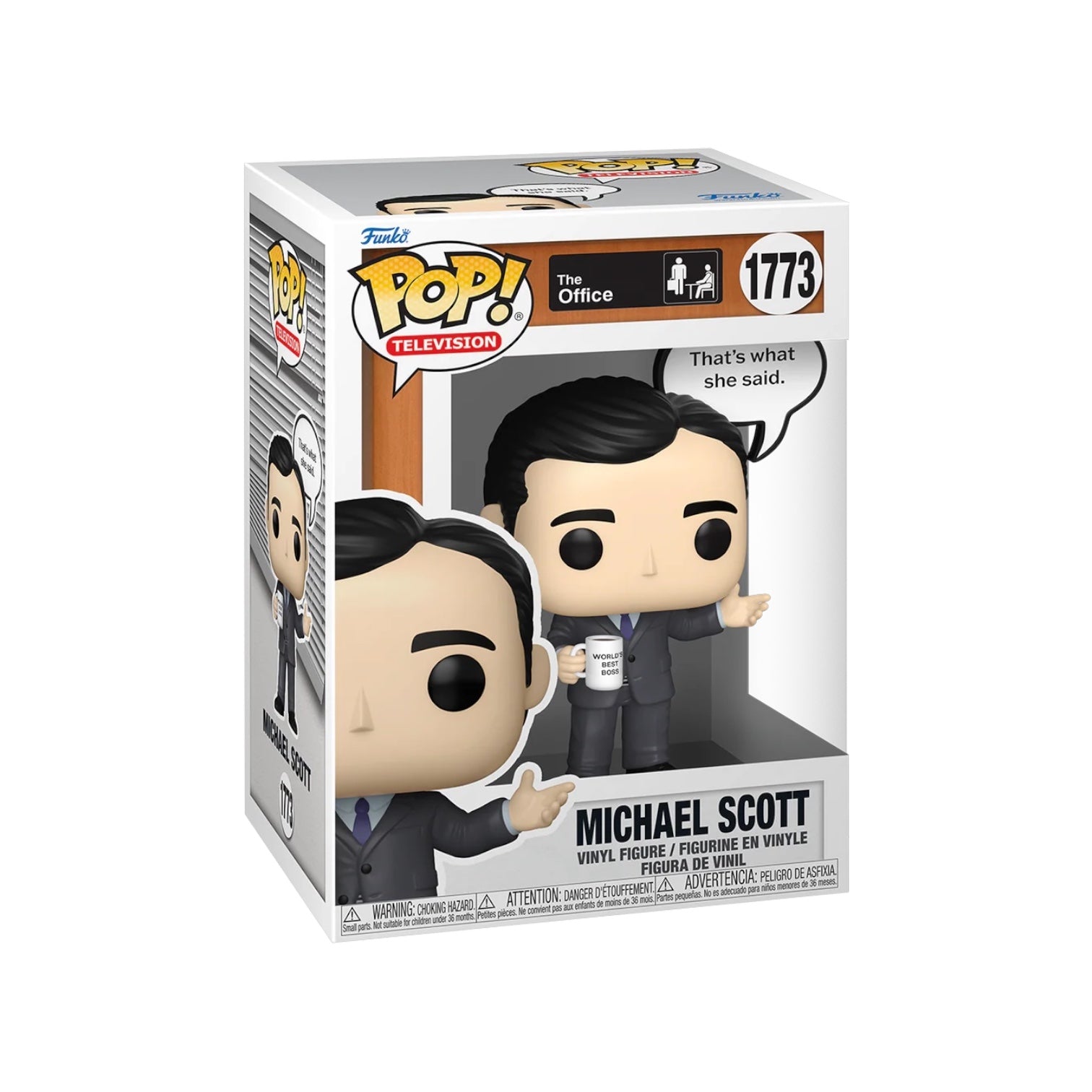 Michael Scott (That's what she said) #1773 Funko Pop Sayings - The Office - Coming Soon