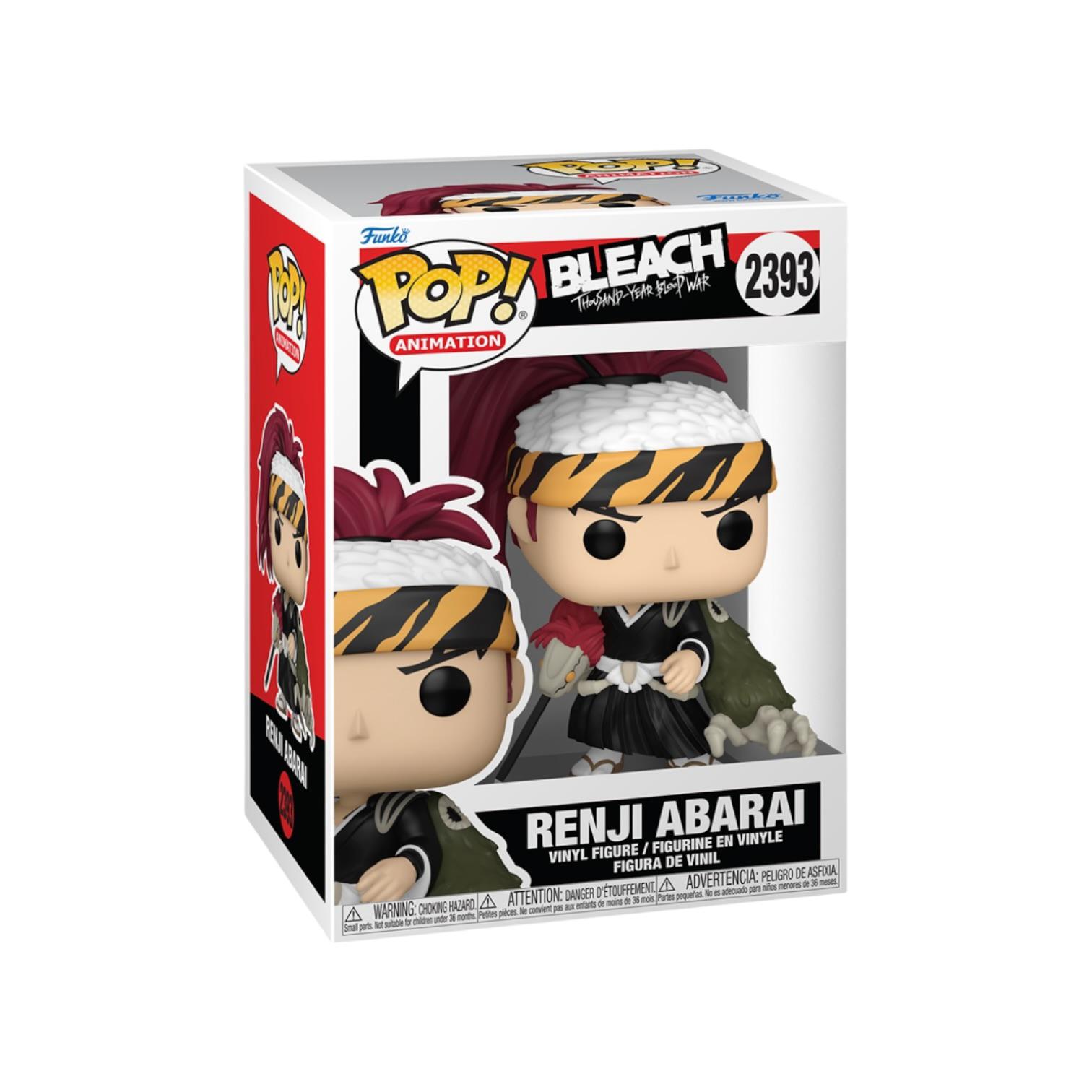 Funko Pop! vinyl figure of Renji Abarai from Bleach in packaging