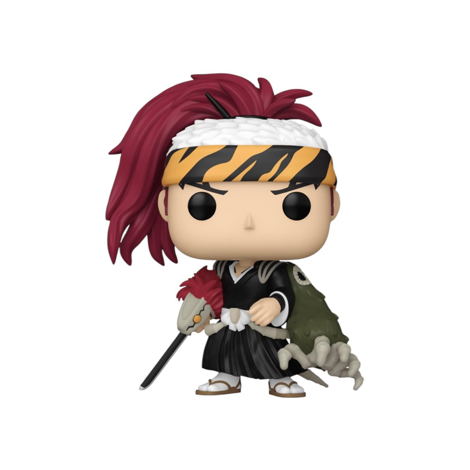 Funko Pop! vinyl figure with red hair and tiger striped headband on a white background