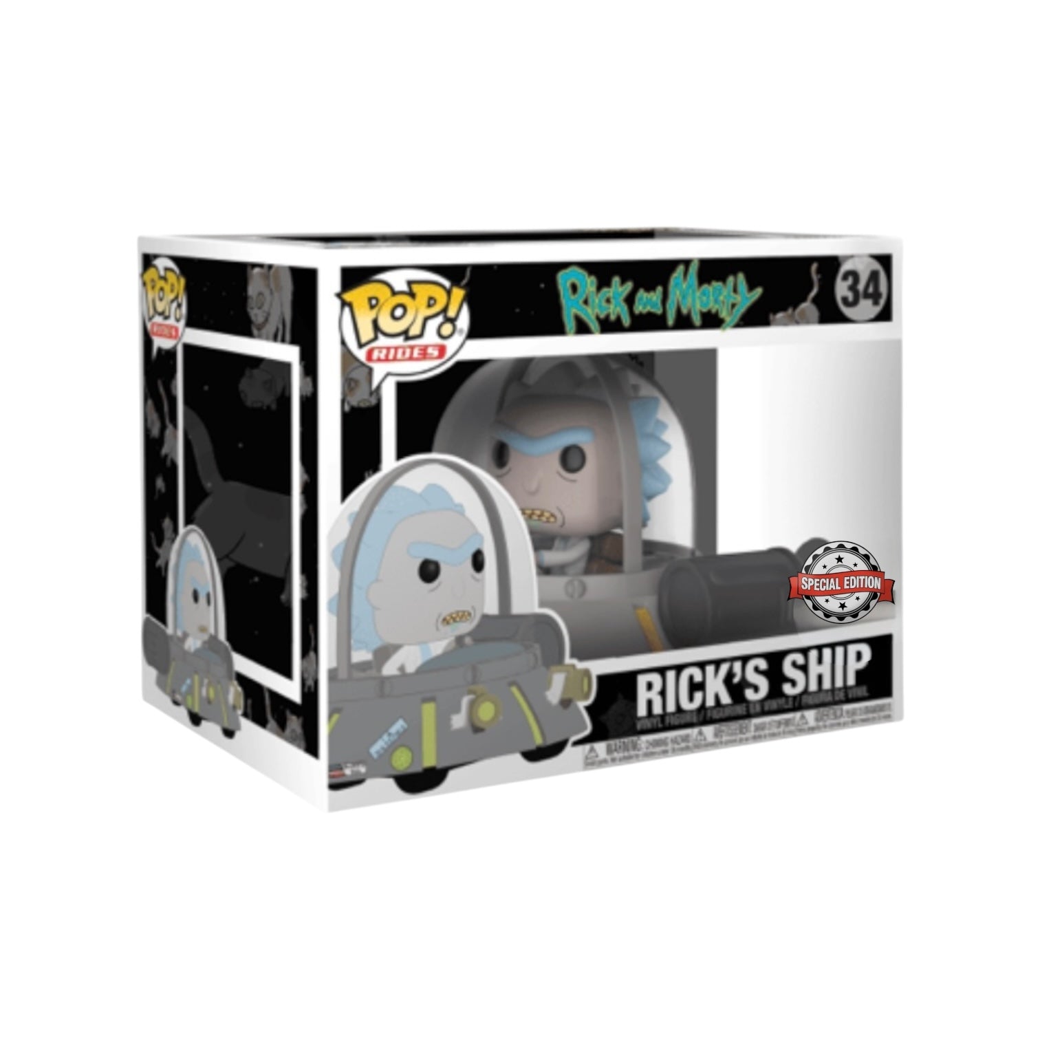 Rick's Ship | Funko Pop Ride | Rick and Morty | Animation | Special ...