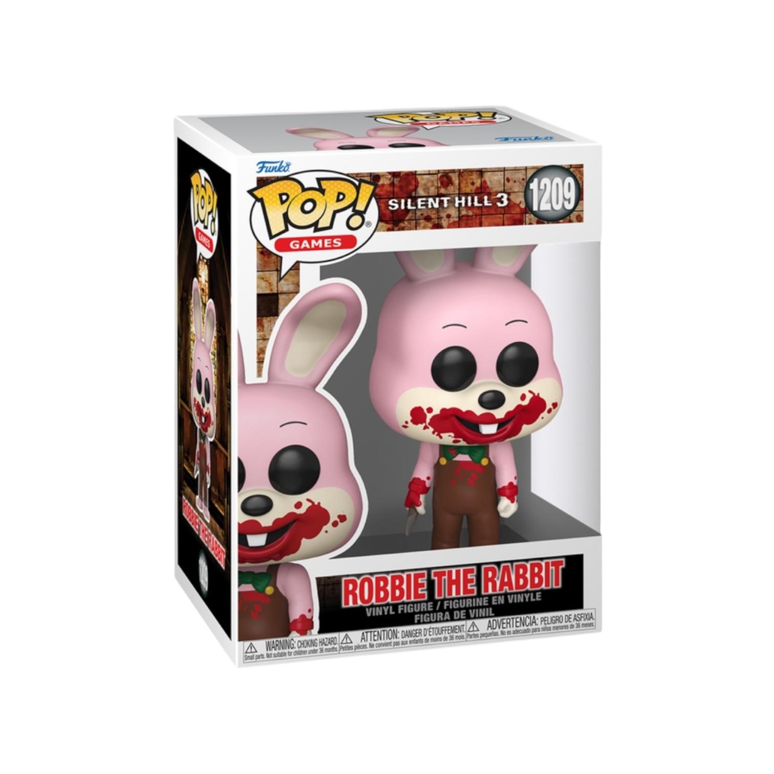 Funko Pop! vinyl figure of Robbie the Rabbit from Silent Hill 3 in packaging