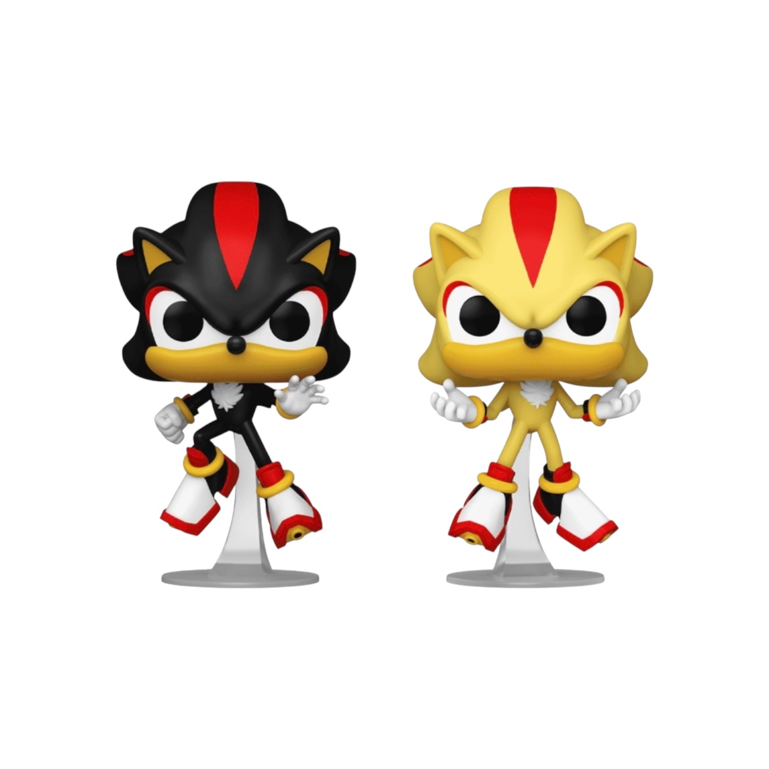 Shadow & Super Shadow (Glows in the Dark) 2 Pack Funko Pop! - Sonic the Hedgehog - GameStop Exclusive Figure