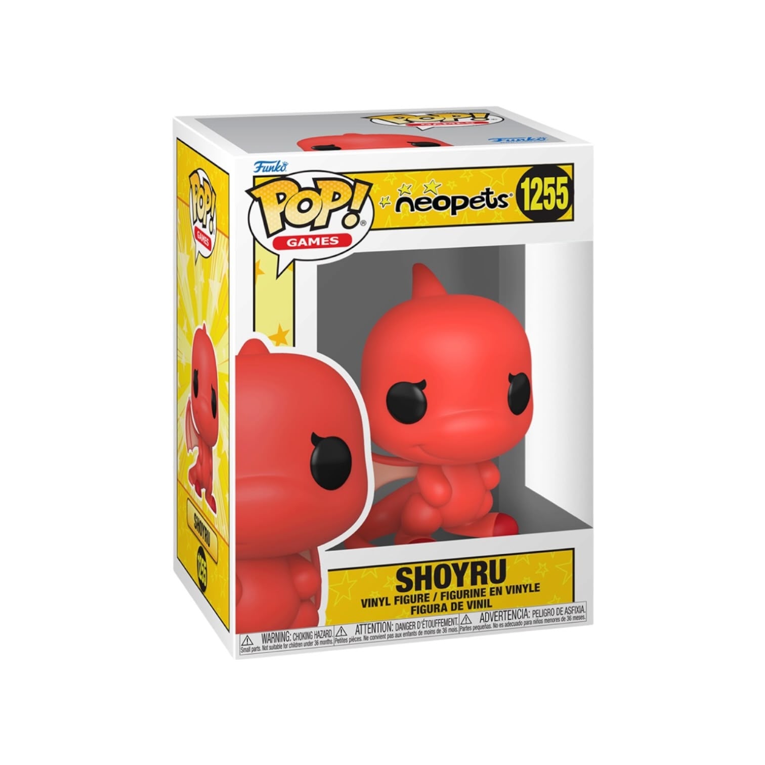 Funko Pop! vinyl figure of Shoyru from Neopets in packaging