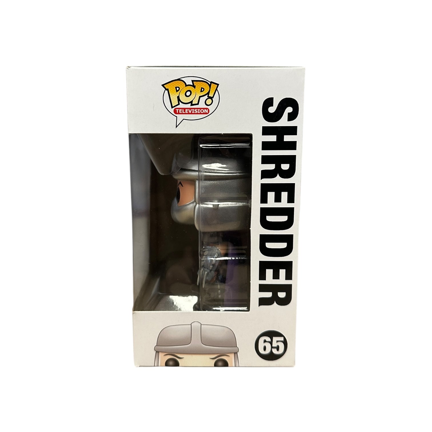 Funko Pop! Shredder figure packaging on a white background
