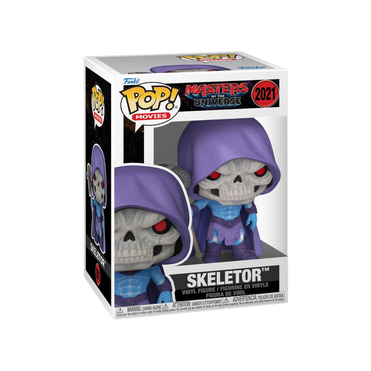 Funko Pop! Skeletor figure packaging from Masters of the Universe series