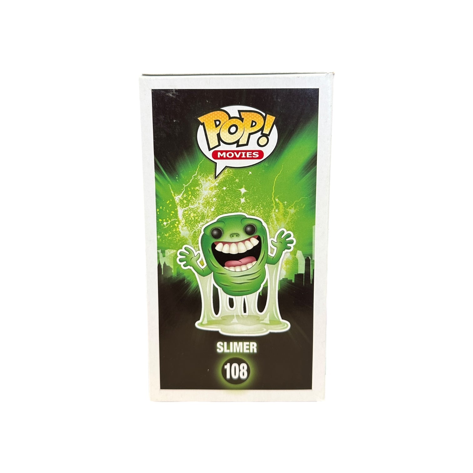 Slimer #108 (Glows in the Dark) Funko Pop! - Ghostbusters - SDCC 2014 Exclusive LE2500 Pcs Side