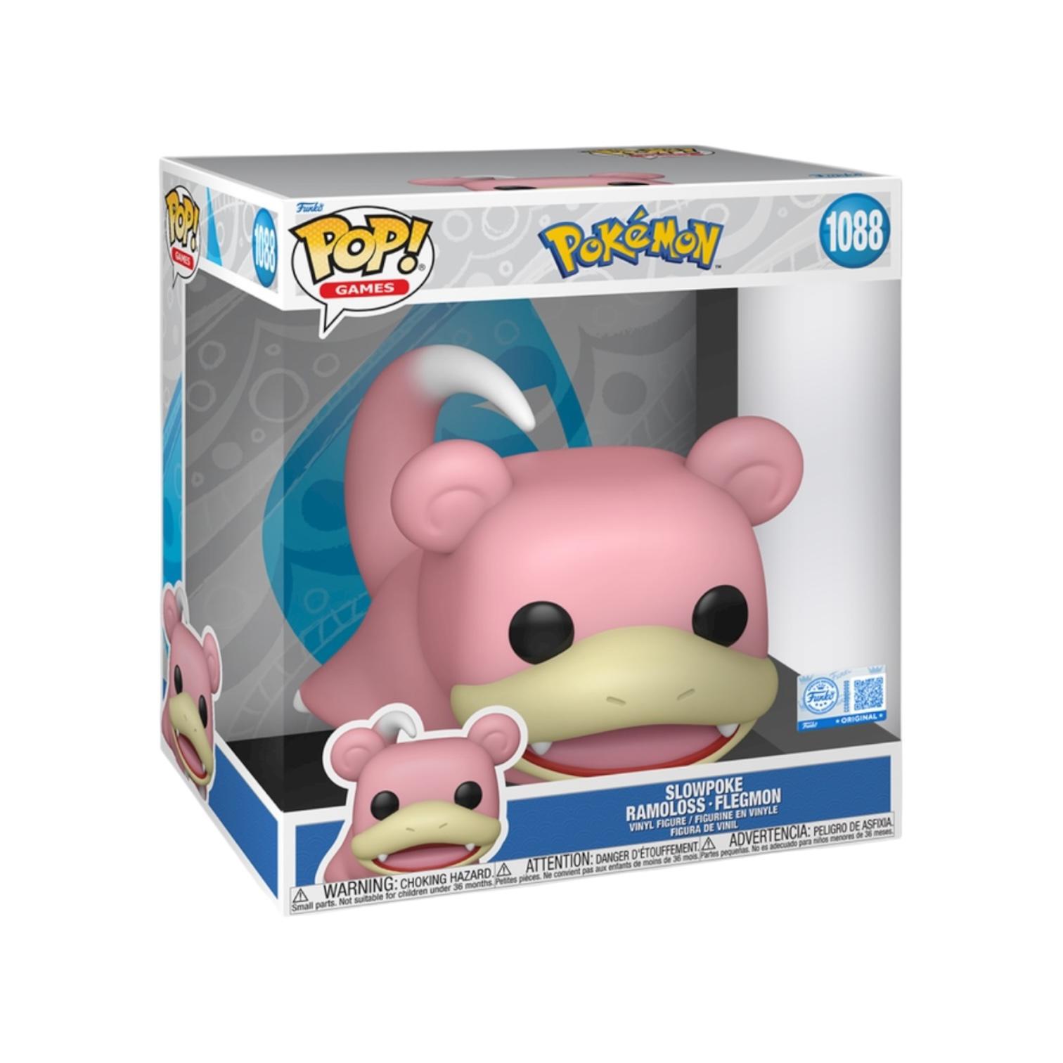 Funko Pop! vinyl figure of a pink creature in packaging with Pokemon branding