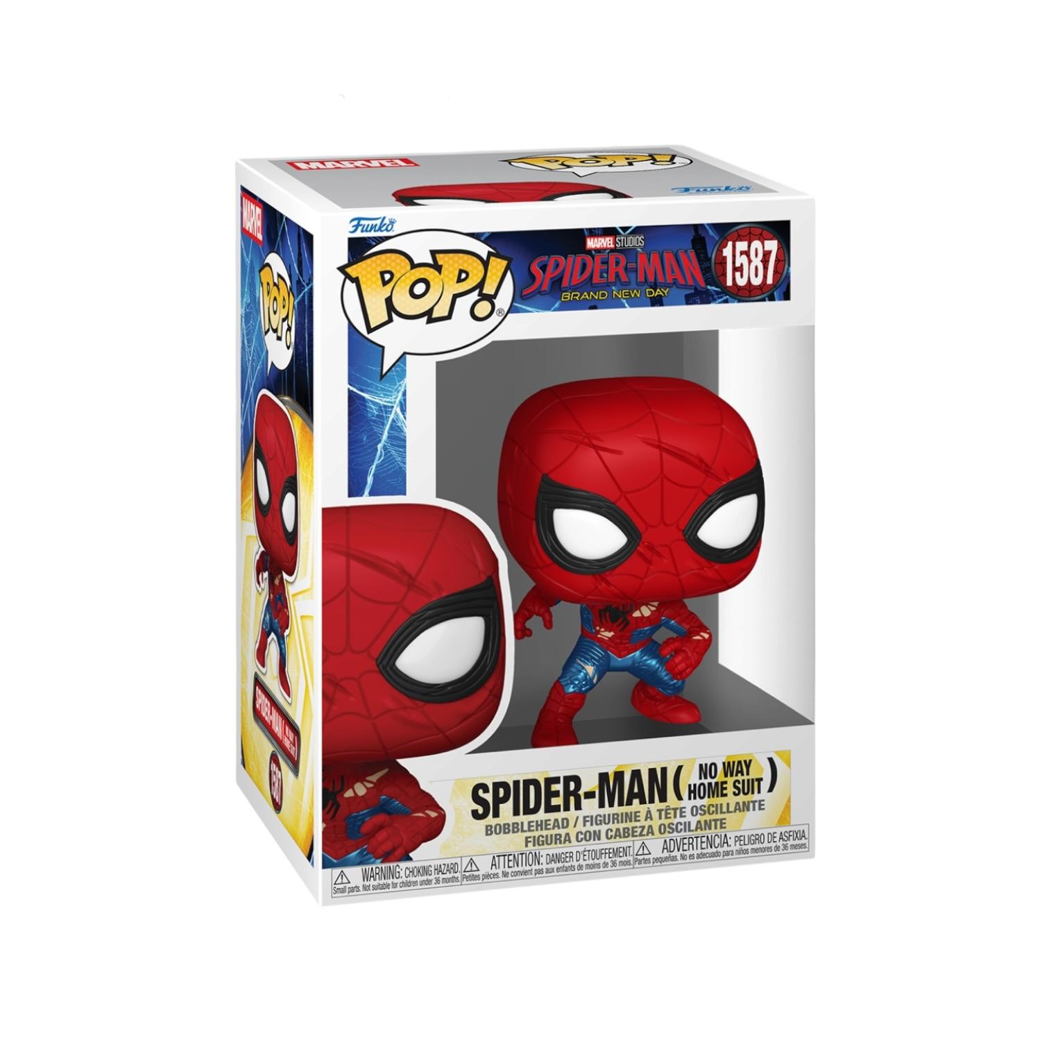 Funko Pop! Spider-Man figure in packaging on a white background