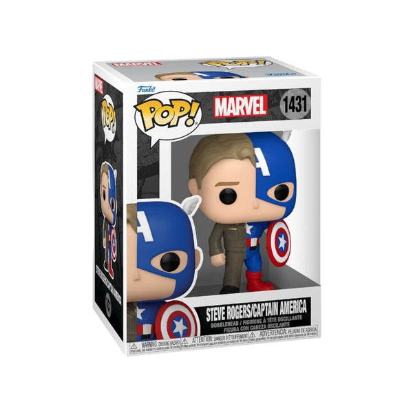 Steve Rogers Captain America Funko Pop Collectible Marvel
