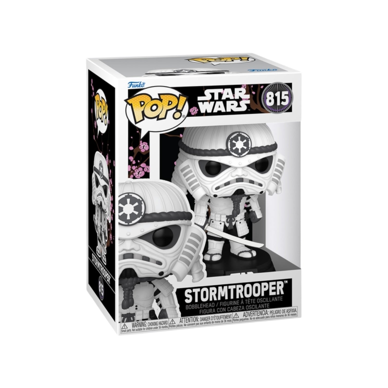 Funko Pop! Star Wars Stormtrooper figure in packaging on a white background