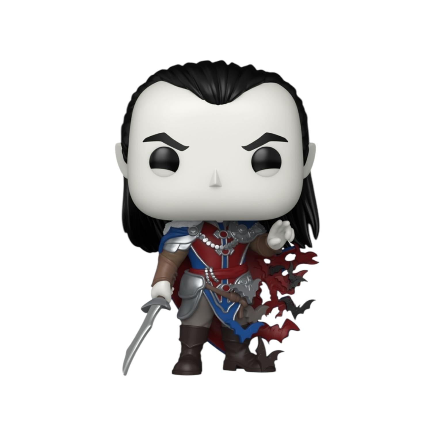 Funko Pop! vinyl figure of a character with black hair and a detailed costume on a white background
