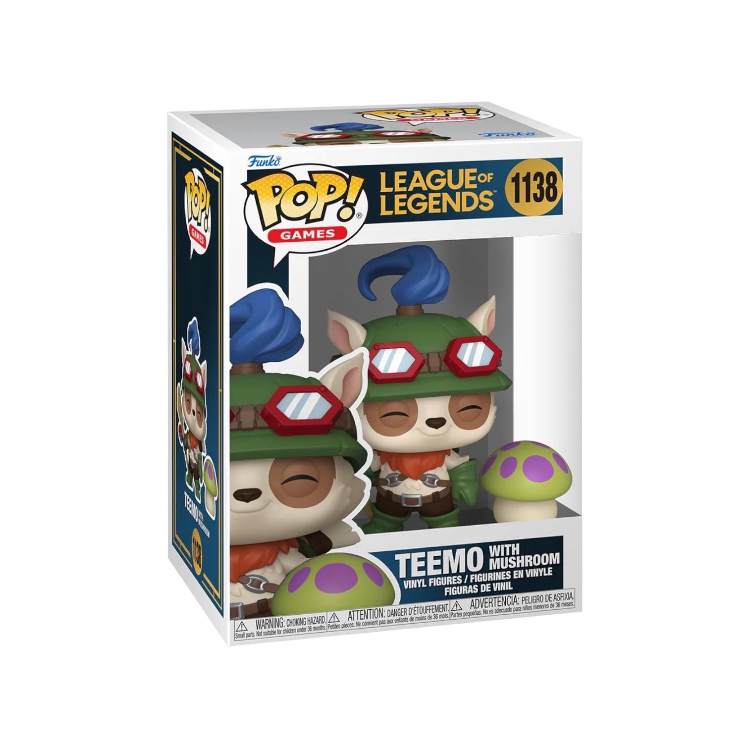 Funko Pop! vinyl figure packaging of Teemo from League of Legends