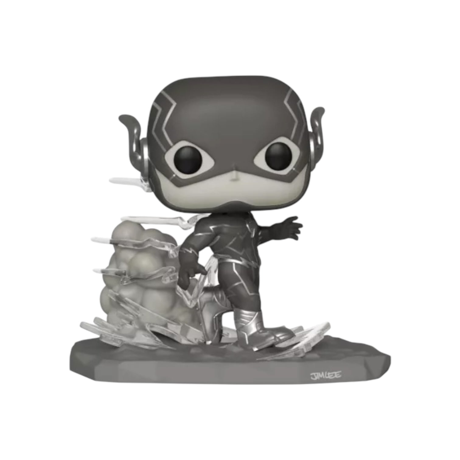 The Flash (Black & White) | Deluxe Funko Pop | DC Collection by