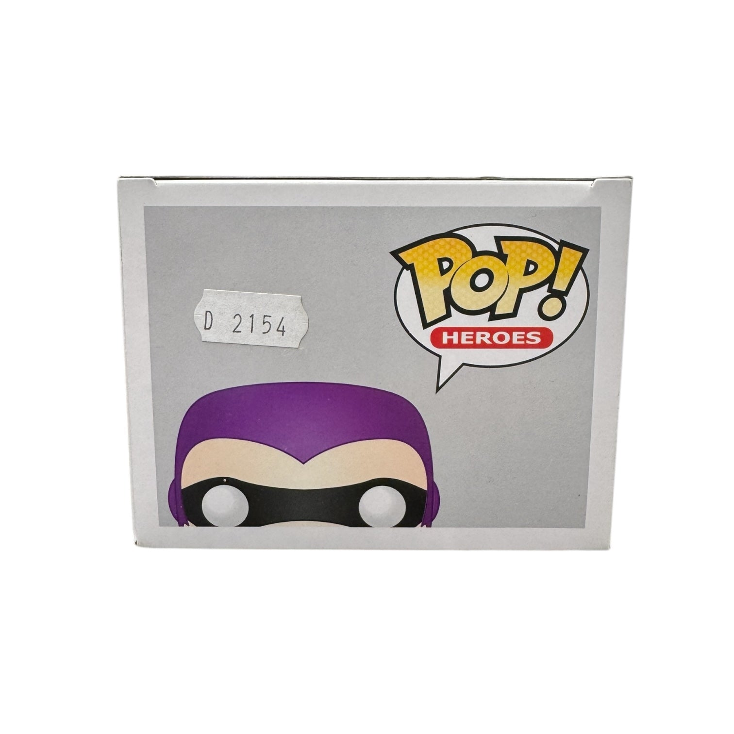 The Phantom (Blue) Funko Pop! Creases and corner damage to the box.