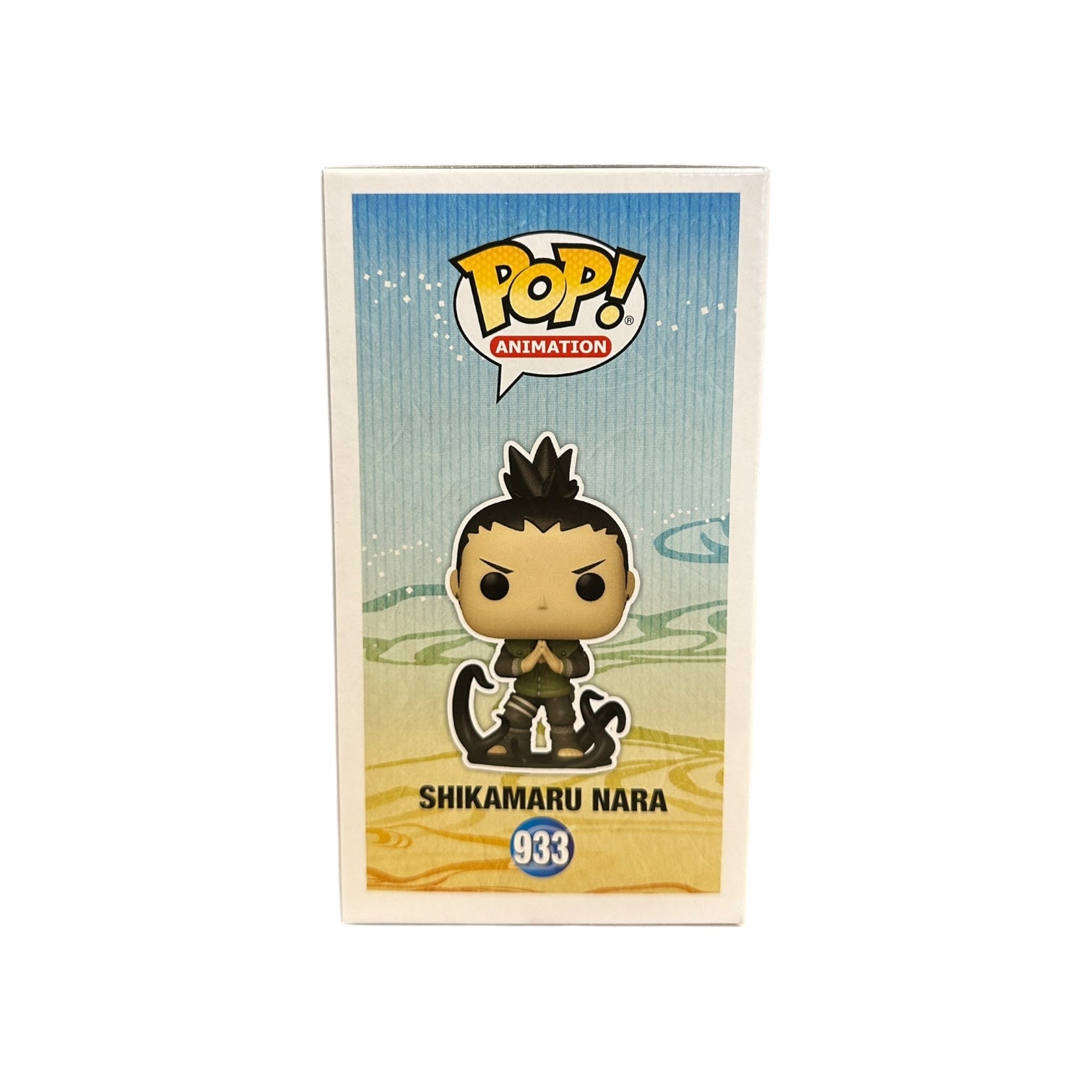 Tom Gibis Signed Shikamaru Nara #933 Funko Pop! - Naruto Shippuden - 7BAP Signature Series C2E2 2023 LE100 Pcs Side