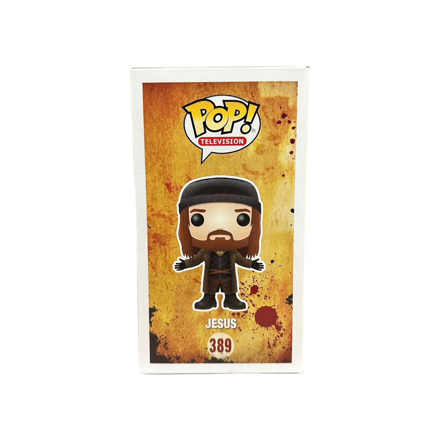Tom Payne Signed Jesus #389 Funko Pop! - The Walking Dead Side
