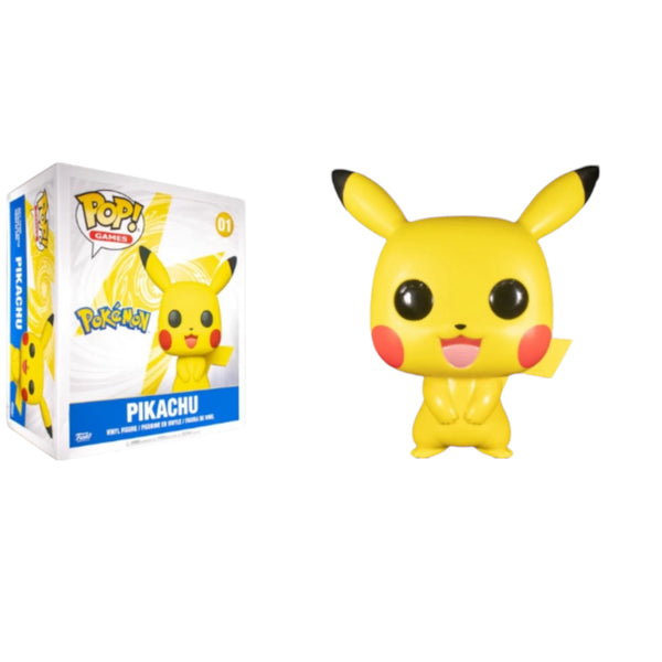 UNSEALED: Pikachu #01 | 18'' Funko Pop! | Pokémon