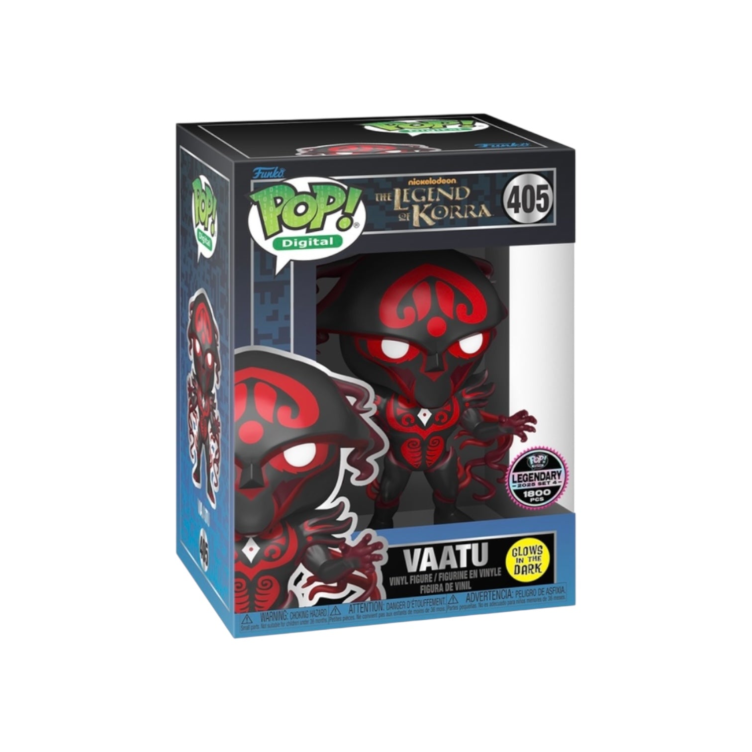 Vaatu #405 (Glows in the Dark) Funko Pop! - The Legend of Korra - NFT Release Exclusive LE1709 Pcs Box
