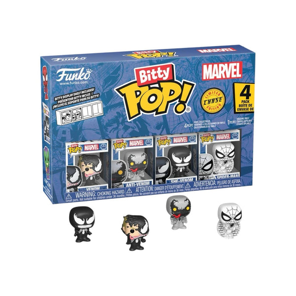 Venom | Funko | 4 Pack | Bitty Pop | Marvel