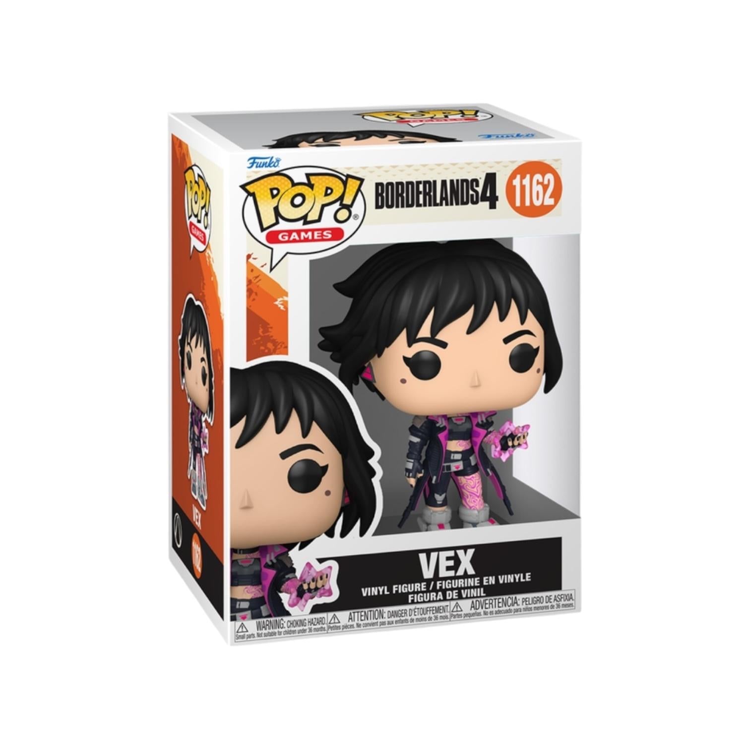 Funko Pop! vinyl figure of Vex from Borderlands 4 in packaging