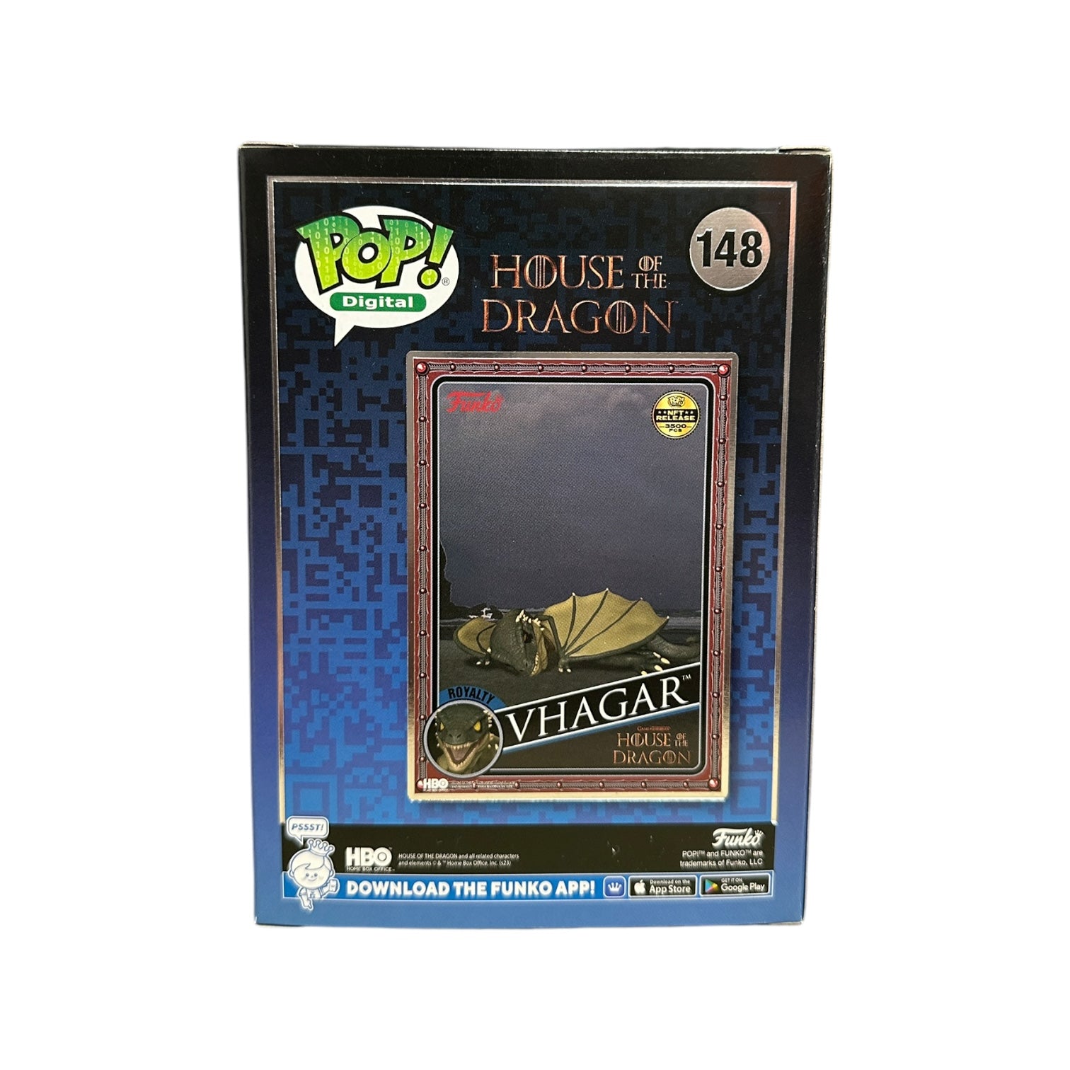 Vhagar | Funko Pop | House of The Dragon | NFT Release | Collectible
