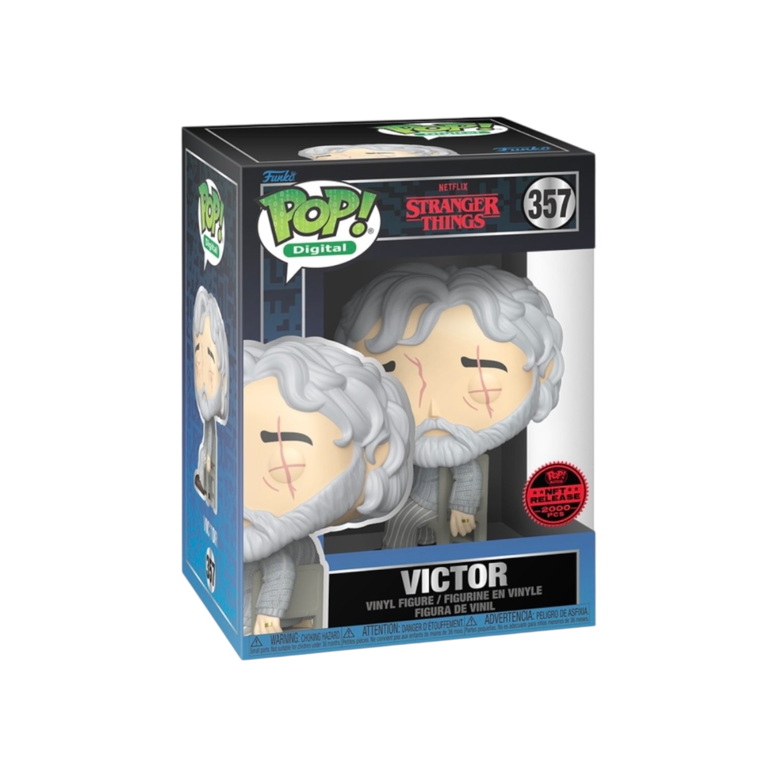 Victor #357 Funko Pop! - Stranger Things - NFT Release Exclusive LE2000 Pcs box
