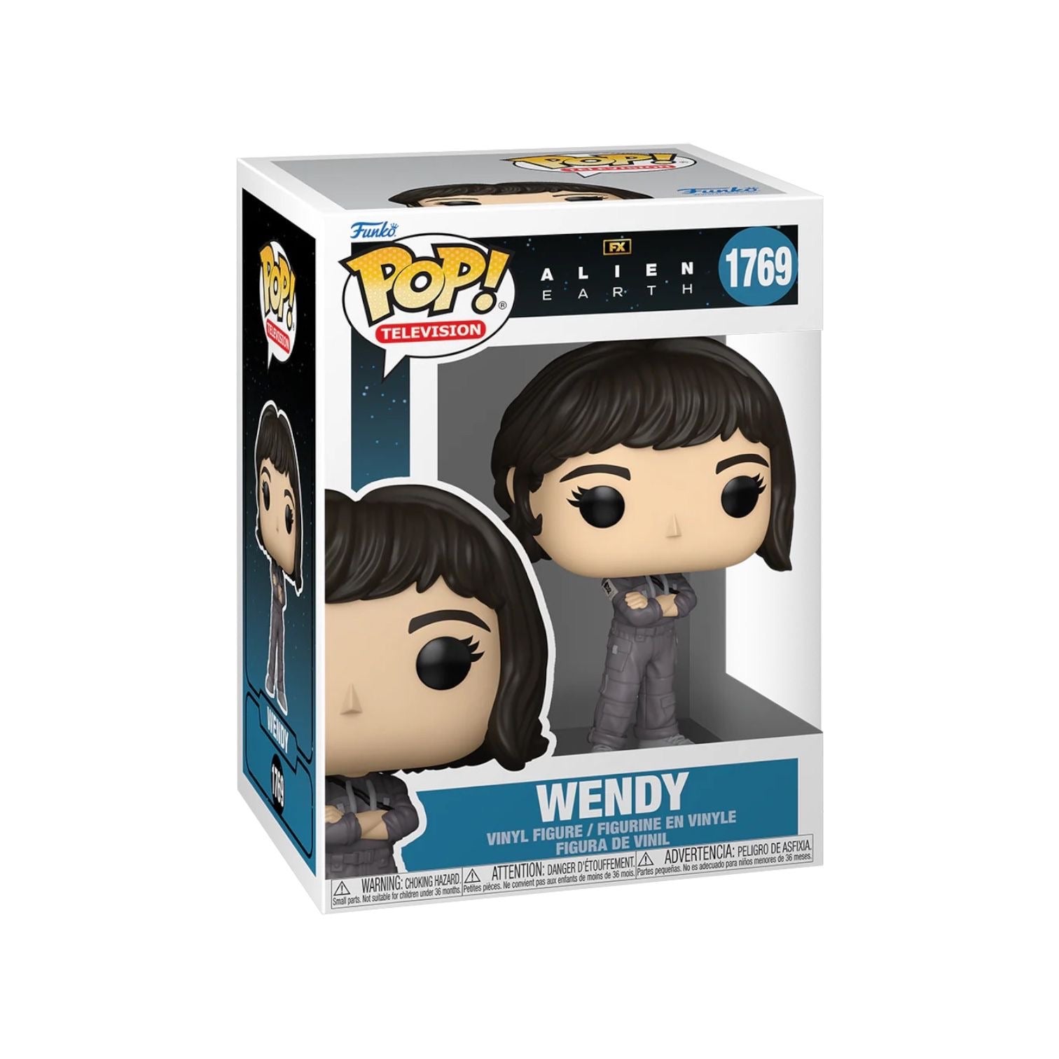 Funko Pop! vinyl figure packaging with 'Wendy' on a white background