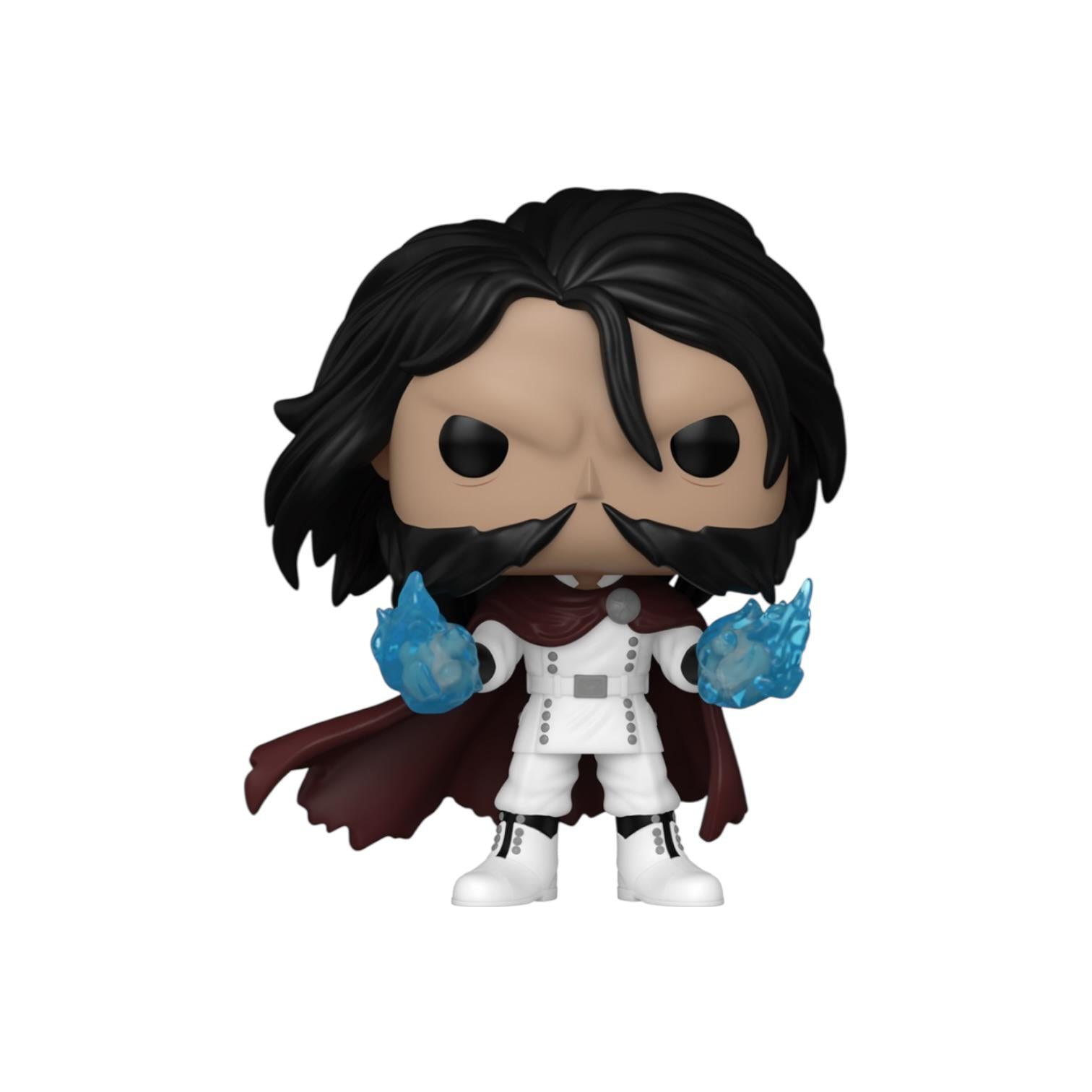Funko Pop! vinyl figure with dark hair and a cape on a white background
