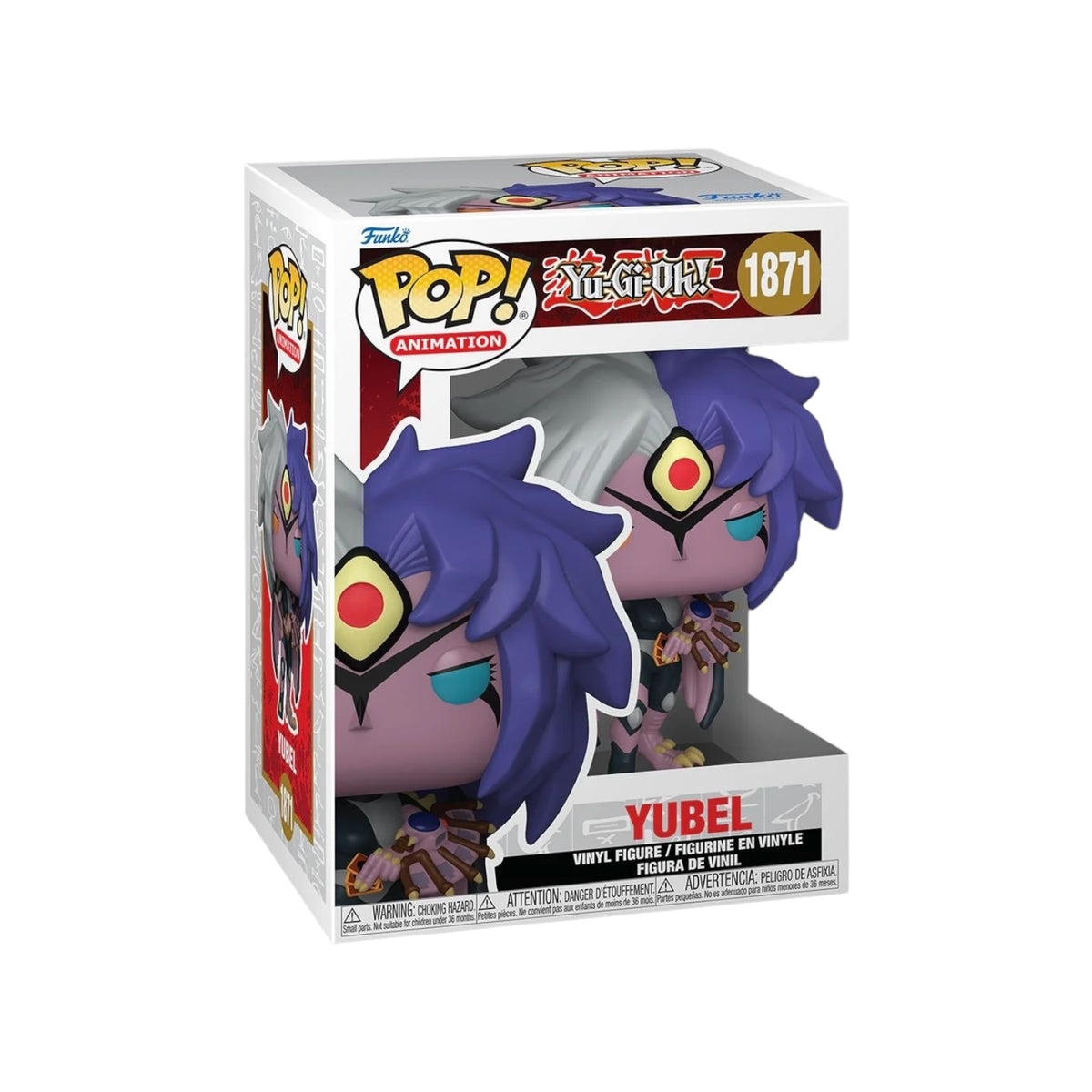 Funko Pop! figure of Kawaki from Boruto, featuring detailed design and vibrant colors, standing on a display base.
