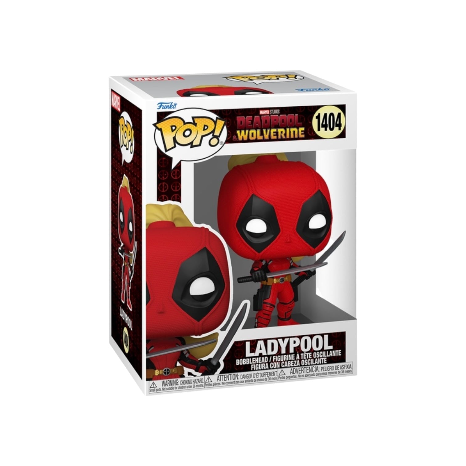 adypool #1404 Funko Pop! - Deadpool &amp; Wolverine Box
