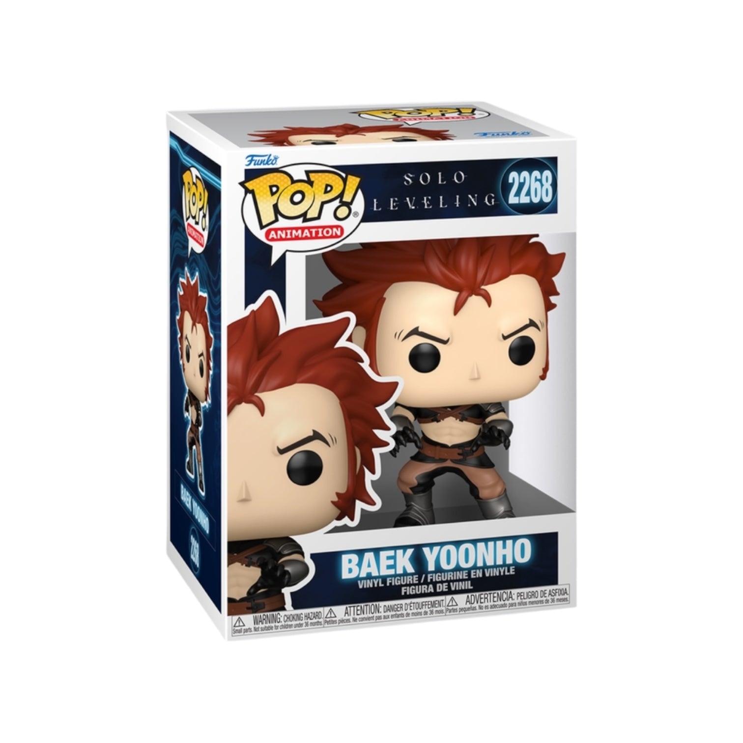 Funko Pop! Animation figure packaging with character illustration on a white background