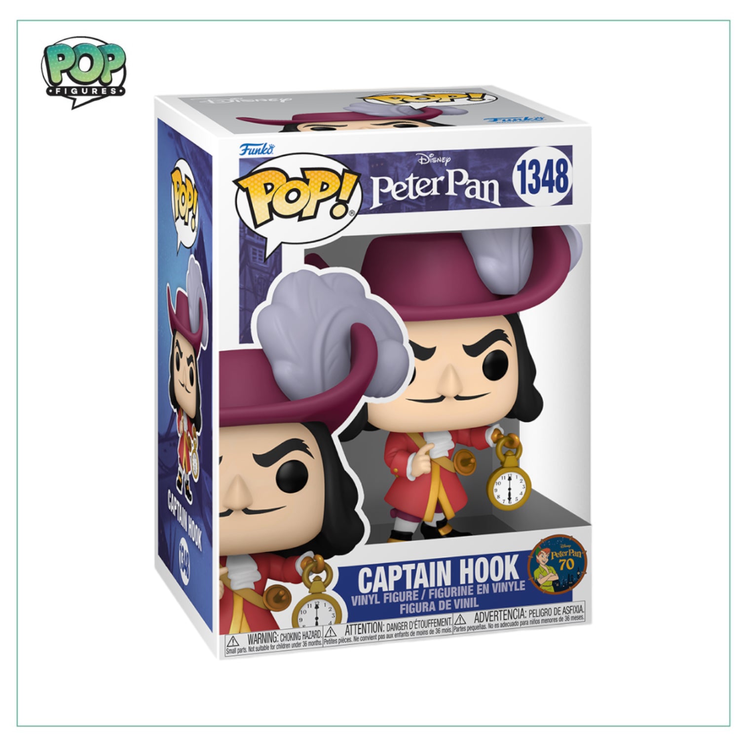 Captain Hook #1348 Funko Pop! - Peter Pan