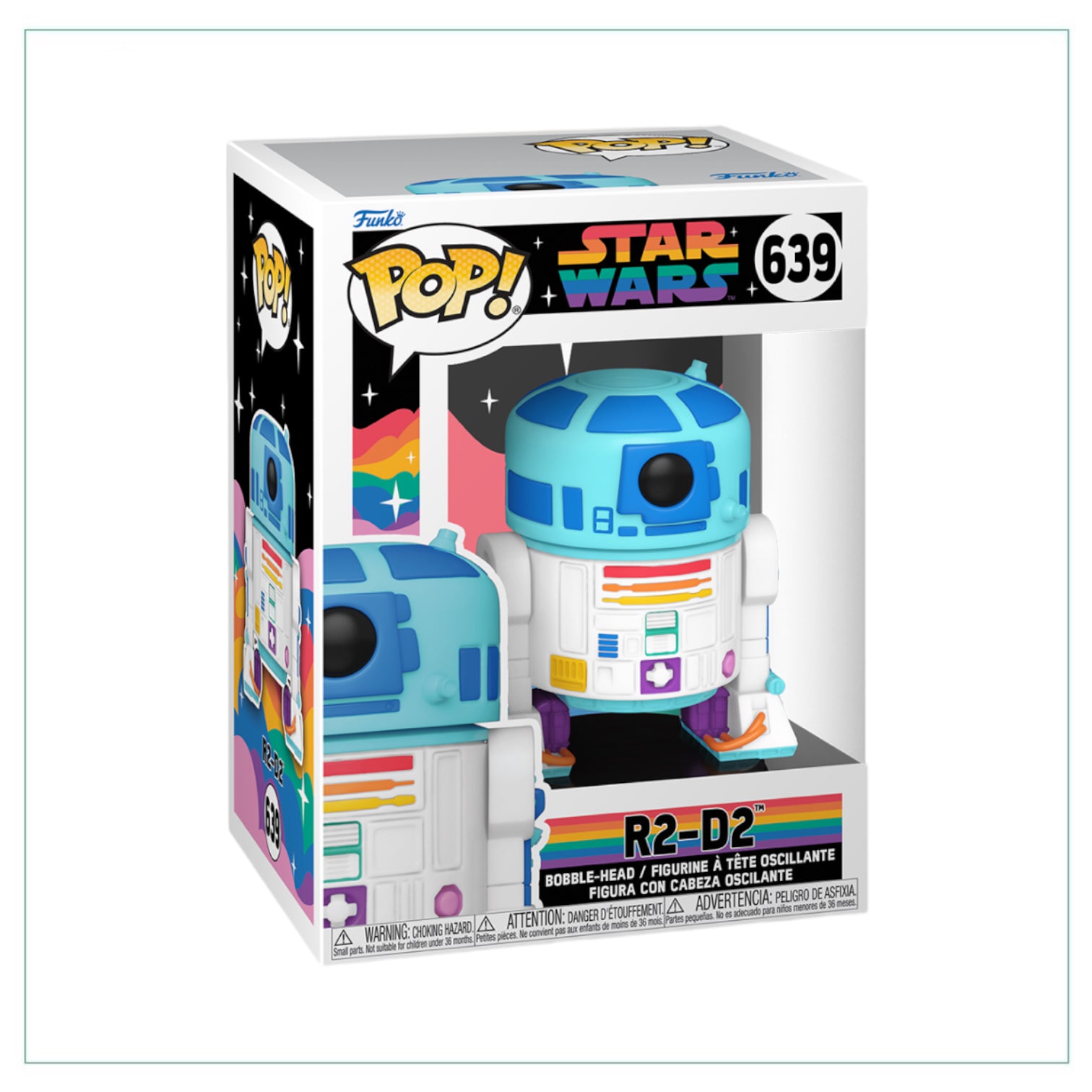 R2-D2 #639 Funko Pop! Star Wars Pride