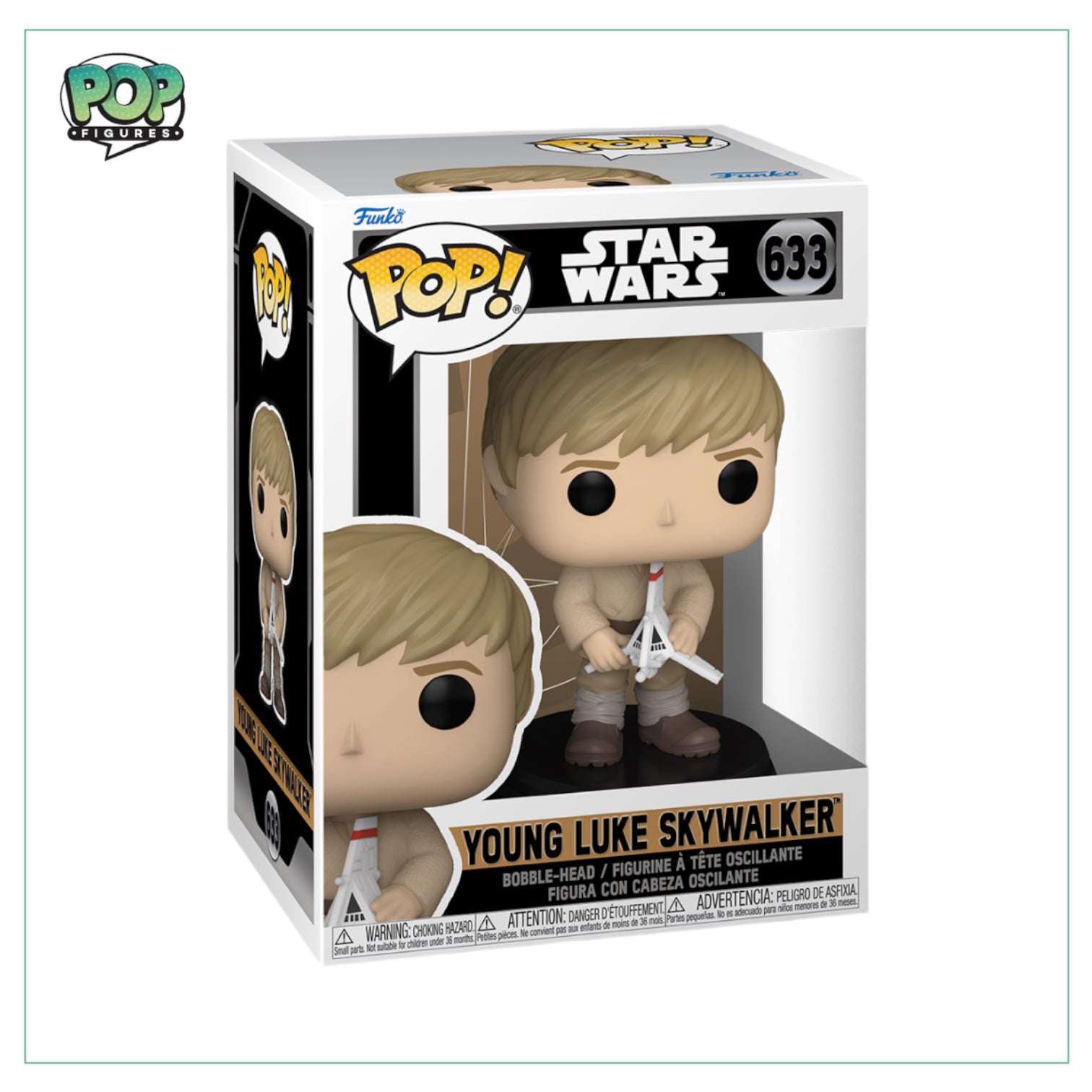 Young Luke Skywalker #633 Funko Pop! Star Wars Obi-Wan Kenobi
