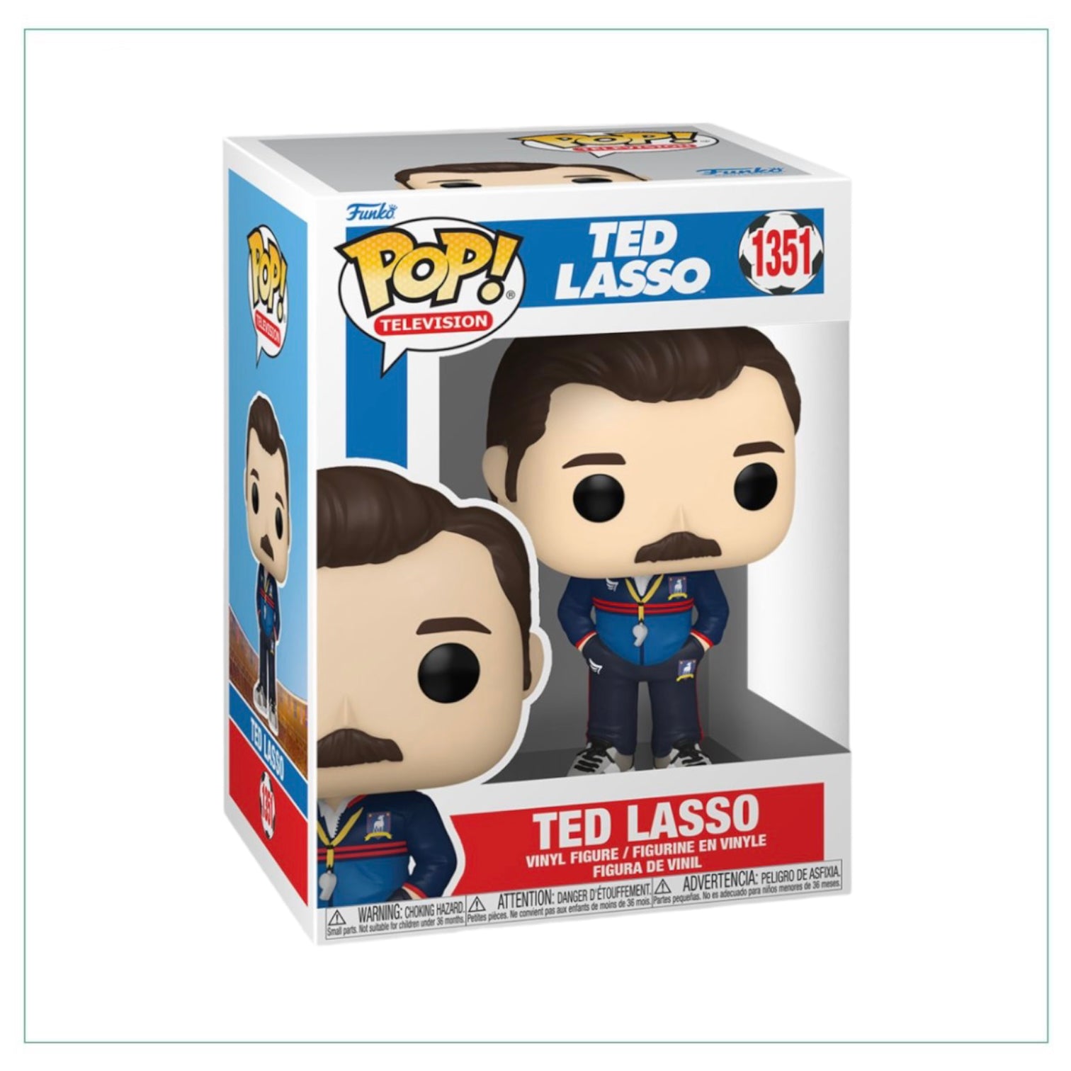 Ted Lasso #1351 Funko Pop! Ted Lasso - PREORDER