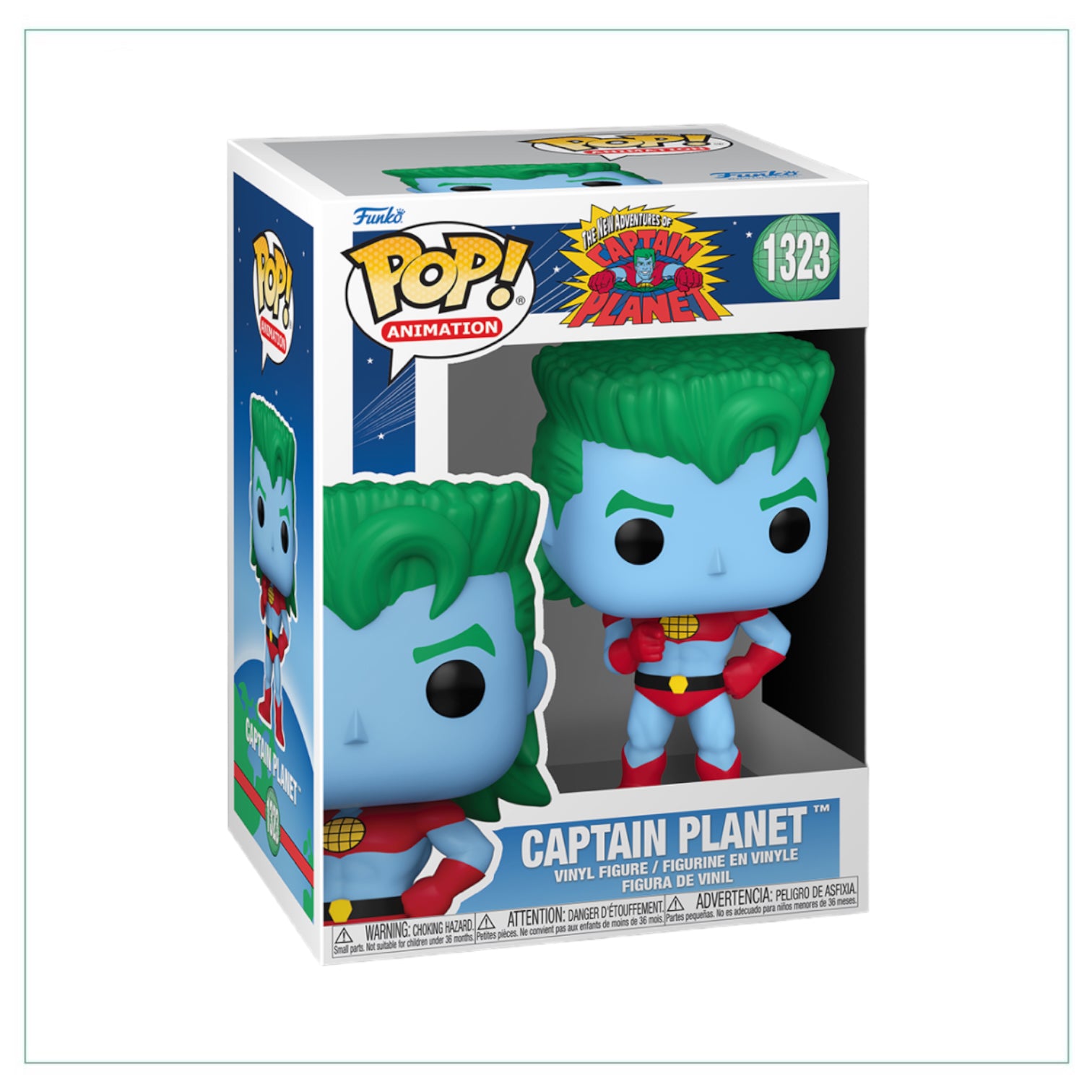 Captain Planet #1323 Funko Pop! Captain Planet