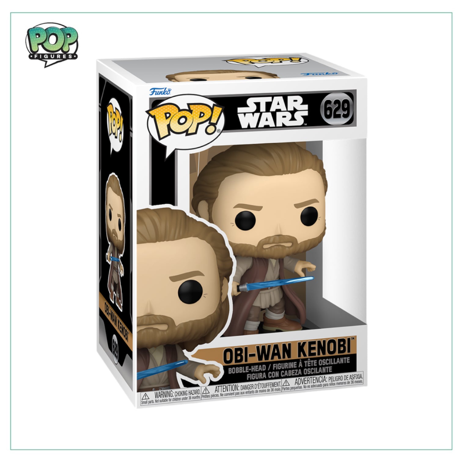 Obi-Wan Kenobi #629 Funko Pop! Star Wars Obi-Wan Kenobi