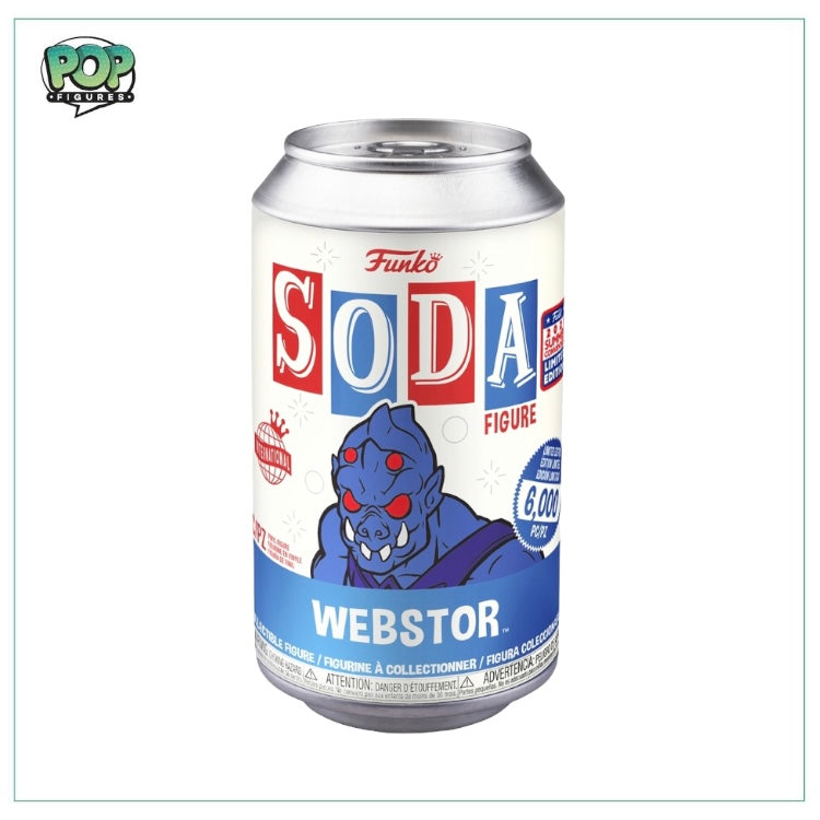 Webstor Funko Soda Vinyl Figure! - Masters of The Universe - International Virtual Funkon 2021 Shared Exclusive LE6000 Pcs - Chance of Chase