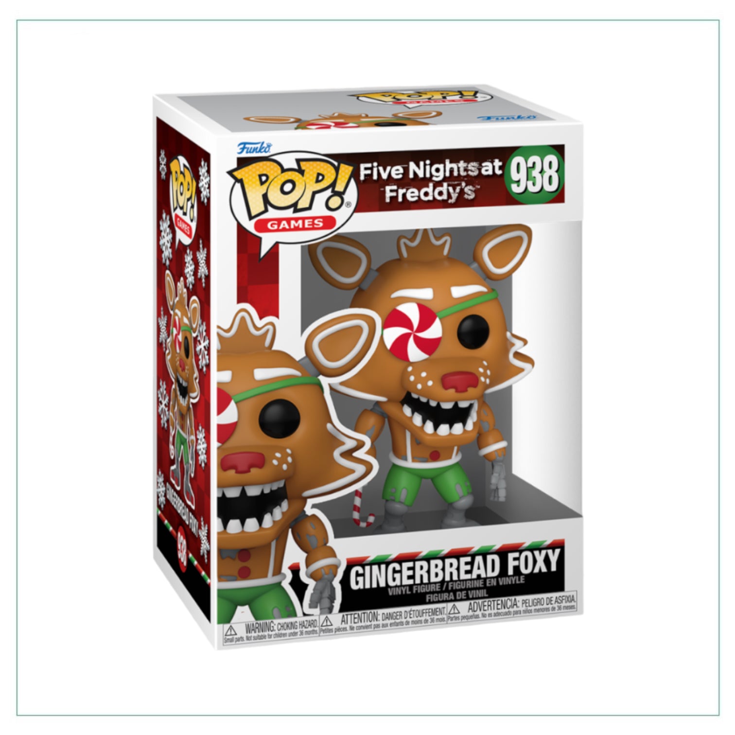 Gingerbread Foxy #938 Funko Pop! Five Nights at Freddy’s Holiday