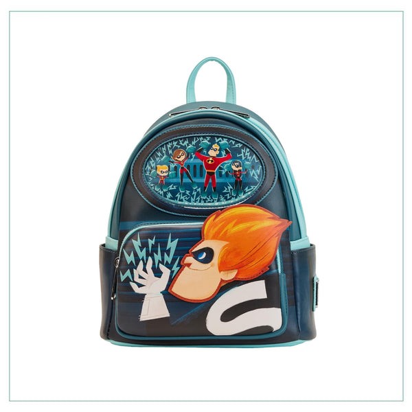 Loungefly Disney Pixar  Moments Incredibles Syndrome Mini Backpack