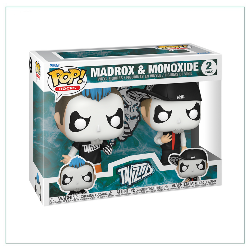 Madrox & Monoxide 2 Pack | Funko Pop! | Twiztid | Rocks